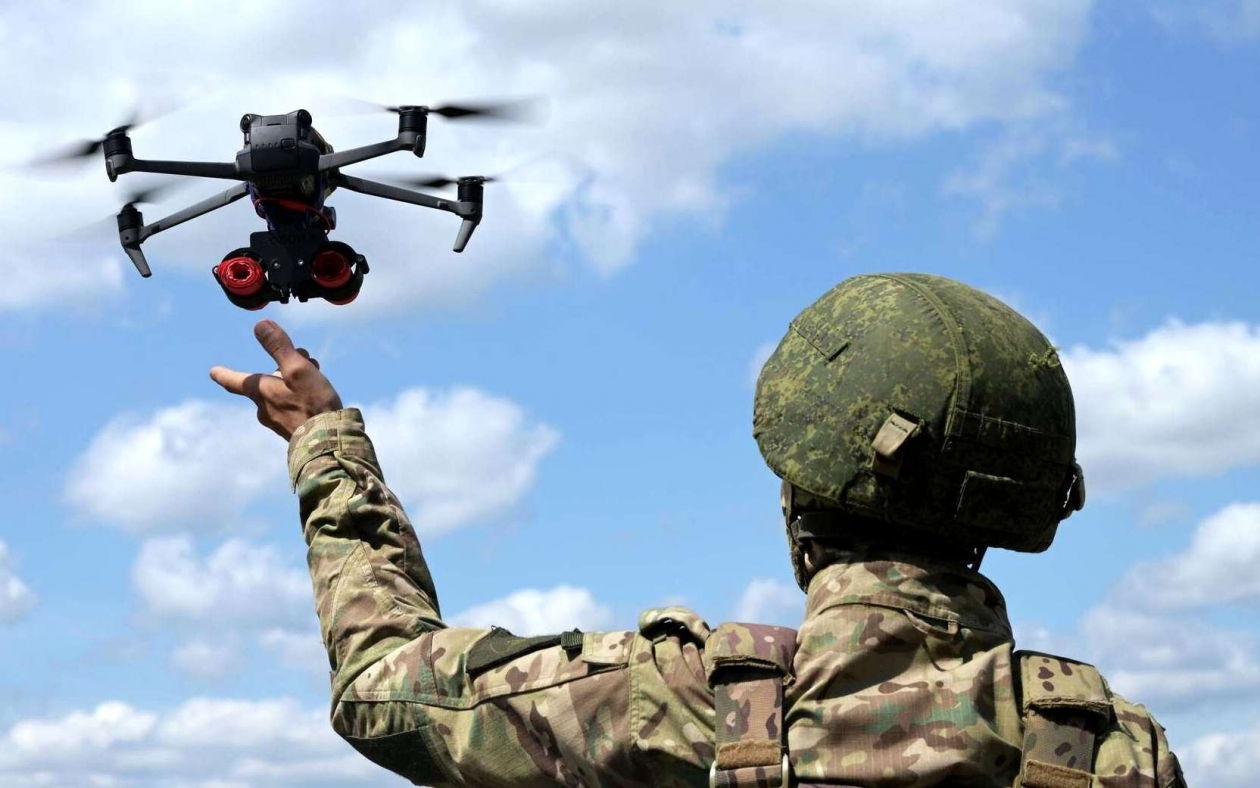 БПЛА пресс-служба Восточного военного округа