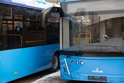 Четыре новых автобуса МАЗ скоро поедут по улицам Владивостока пресс-служба администрации Владивостока