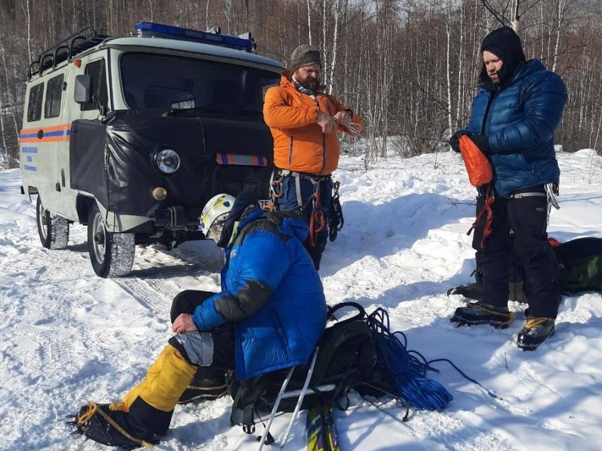 Спасание туриста пресс-службы ГУ &quotЗабайкалпожспас&quot