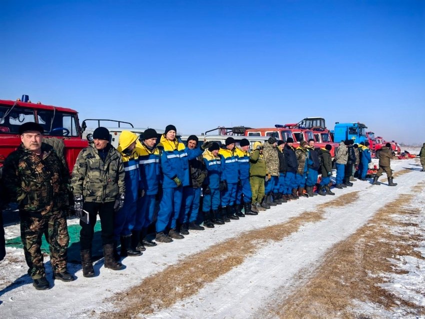 Учения пресс-служба Минлеса Забайкалья
