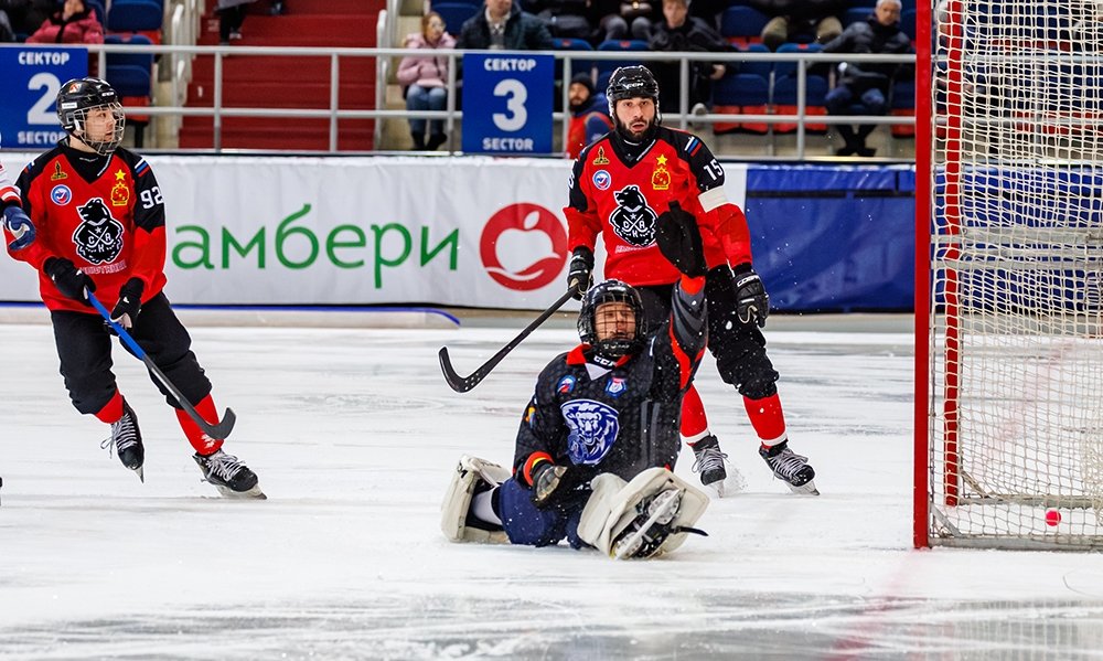 Момент игры Пресс-служба ХК &quotСКА-Нефтяник&quot