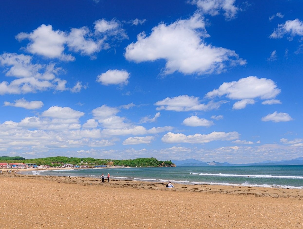 Пляж Шамора во Владивостоке ИА PrimaMedia