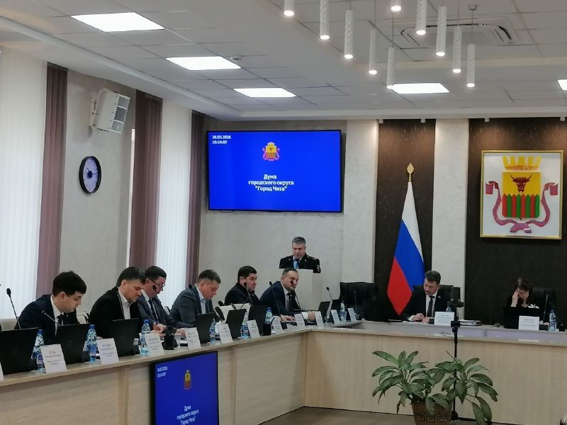 Отчёт в Гордуме Анета Абрамченко, ИА ChitaMedia