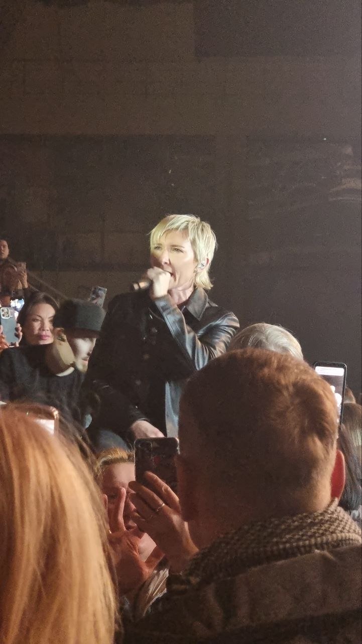 Диана Арбенина спела вместе с фанатами на концерте в Иркутске ИА IrkutskMedia