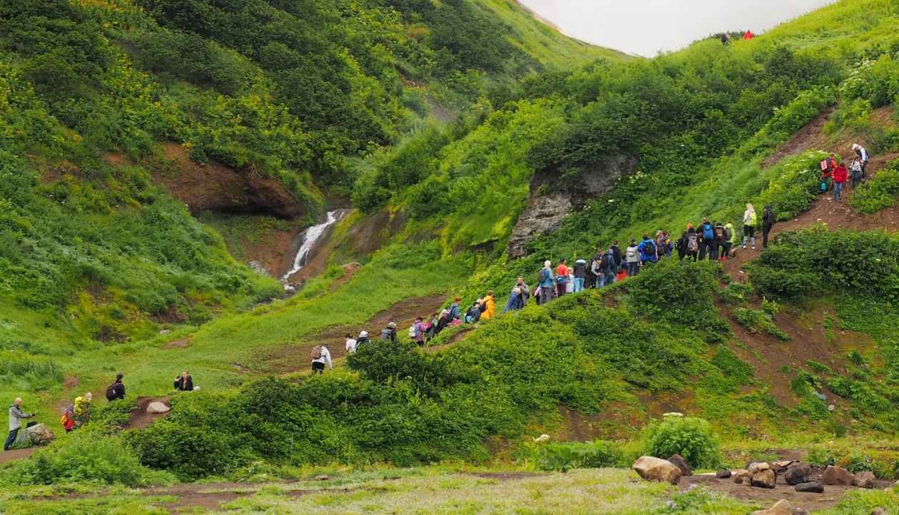 Туристы. Камчатка-2022 Елена Поддубная ИА KamchatkaMedia