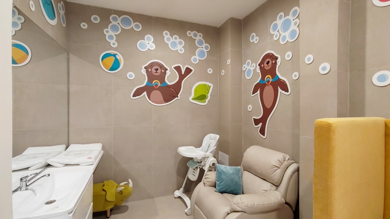 Пеленальная комната в аэровокзале пресс-служба аэровокзала &quotЮжно-Сахалинск&quot