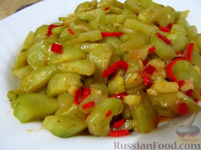 Жареные огурцы по-китайски russianfood.com