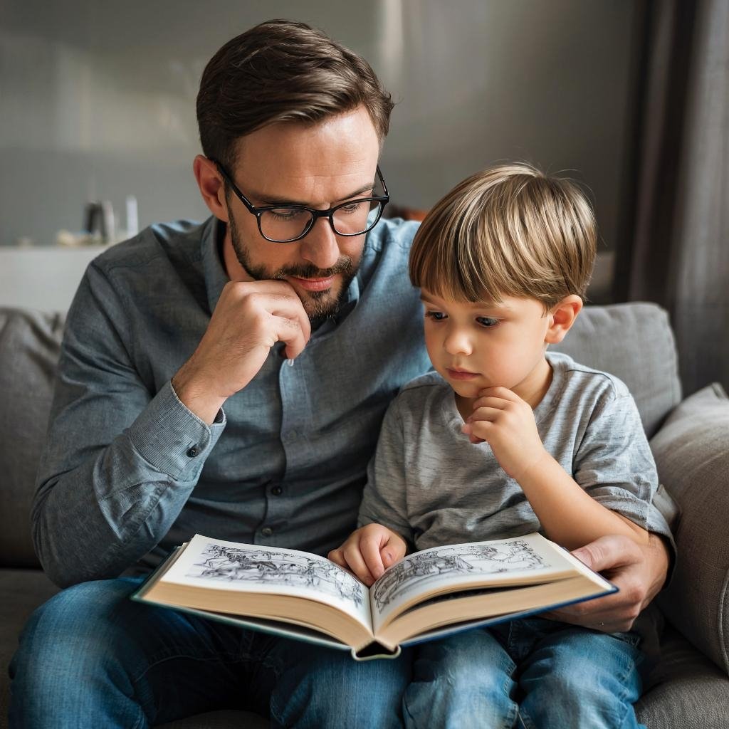 Ученые выяснили, почему полезно читать детям вслух? - меньше конфликтов, больше друзей ИИ GigaChat (18+)