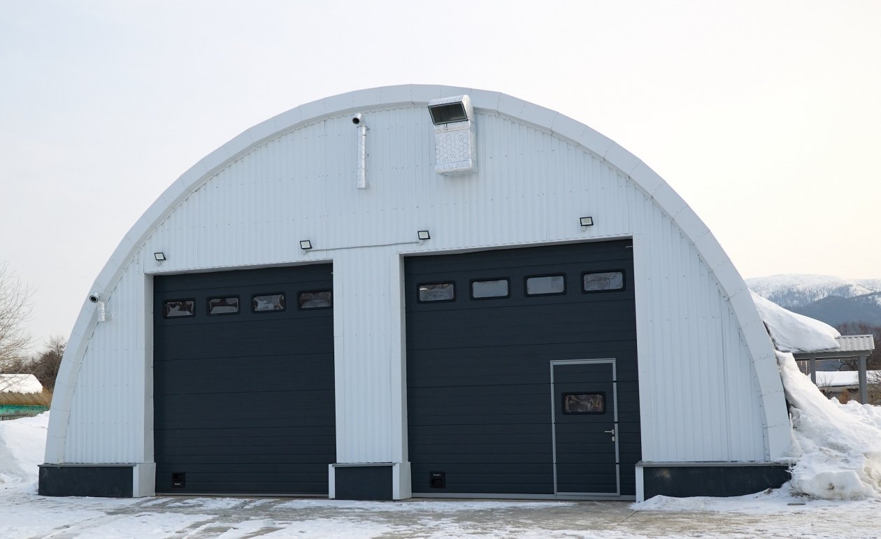 Модульный спасательный пост в селе Березняки пресс-служба администрации Южно-Сахалинска