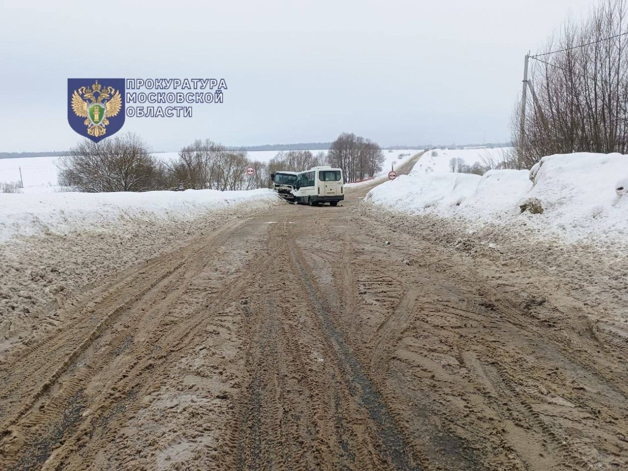 Прокуратура начала проверку после ДТП с автобусом и грузовиком в Подмосковье Telegram-канал прокуратуры Подмосковья