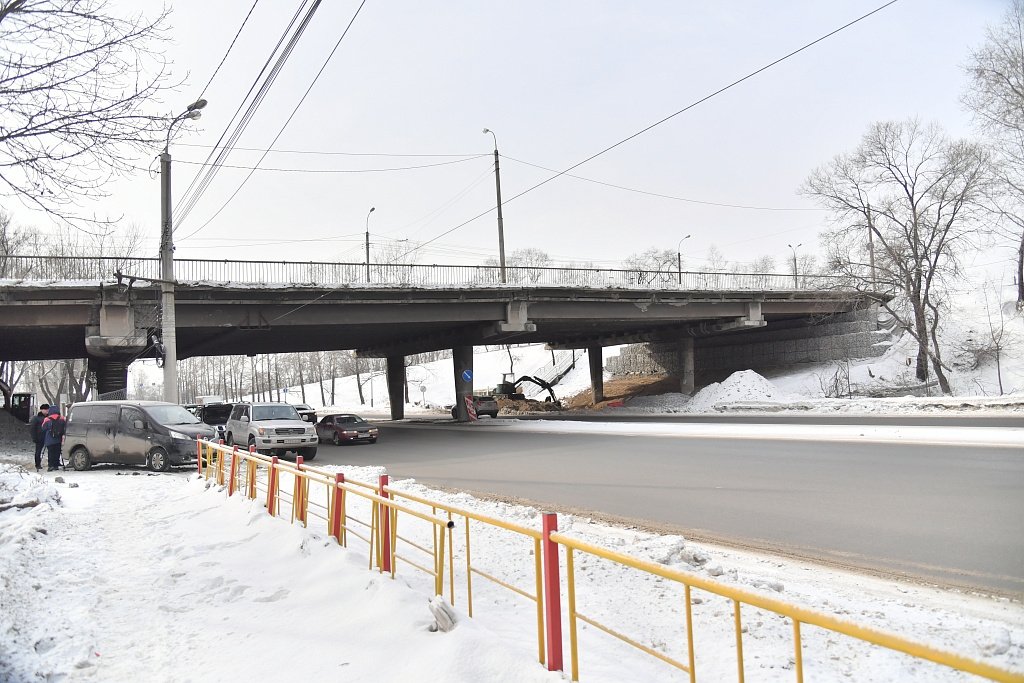 Реконструкцию развязки в Первый микрорайон начали в Хабаровске Пресс-служба администрации Хабаровска