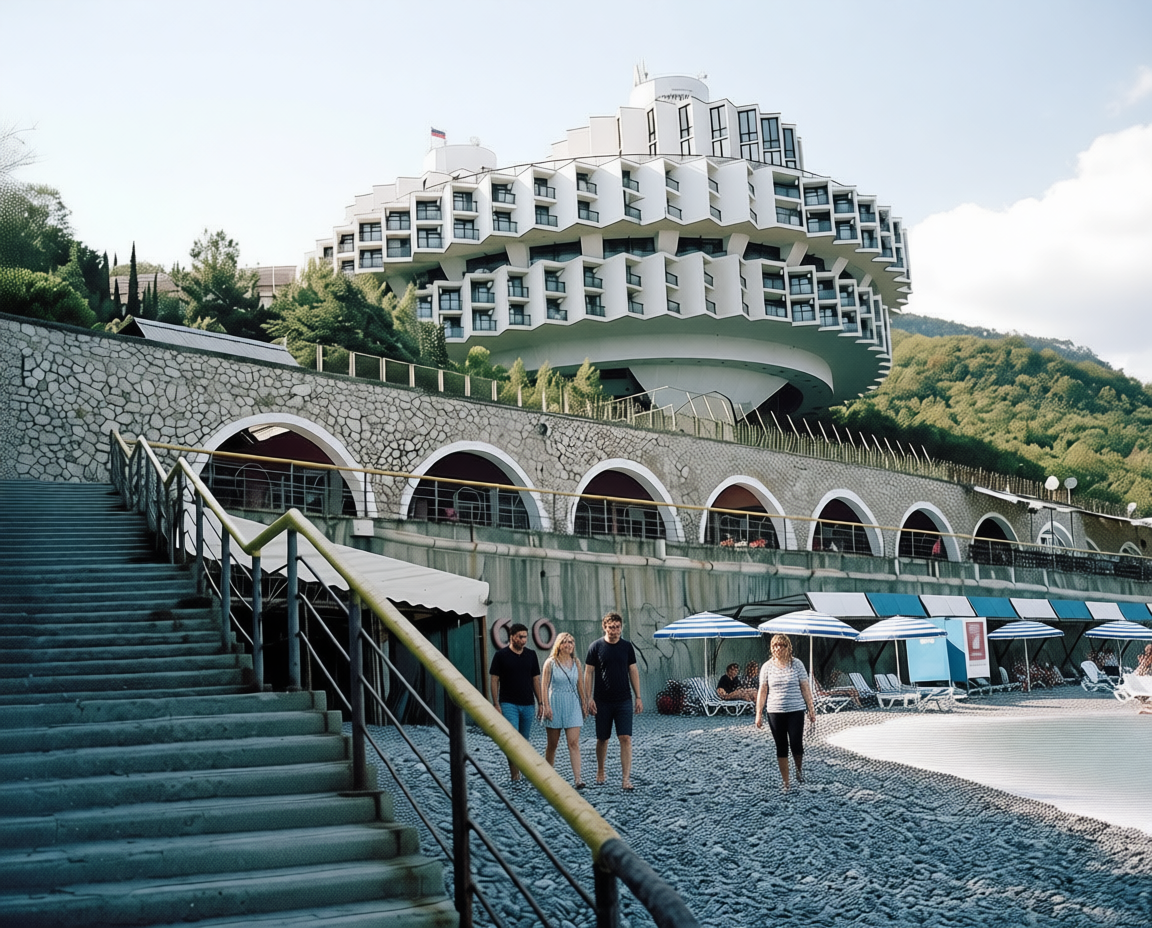 Санатории Черного моря сгенерировано ИИ Qwenlm.ai (18+)