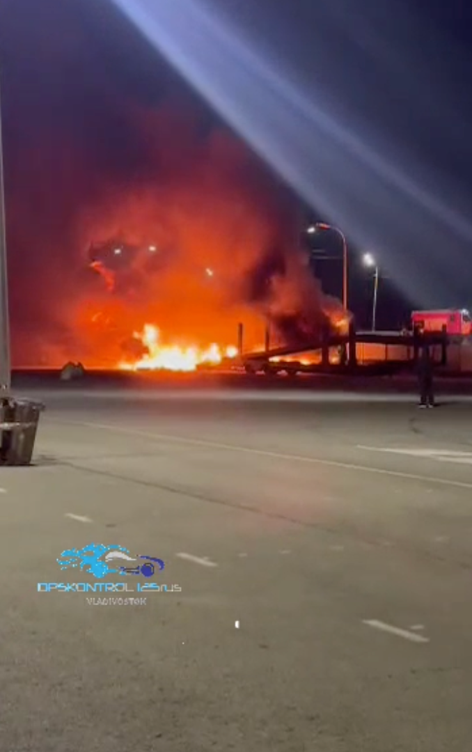 Скриншот из видео Видео очевидцев из telegram - канала dpskontrol_125rus