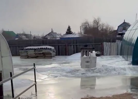 Жители села в Бурятии снова затоплены надледными водами, несмотря на заверения властей об устранении ЧС тг-канал Н. Будуева