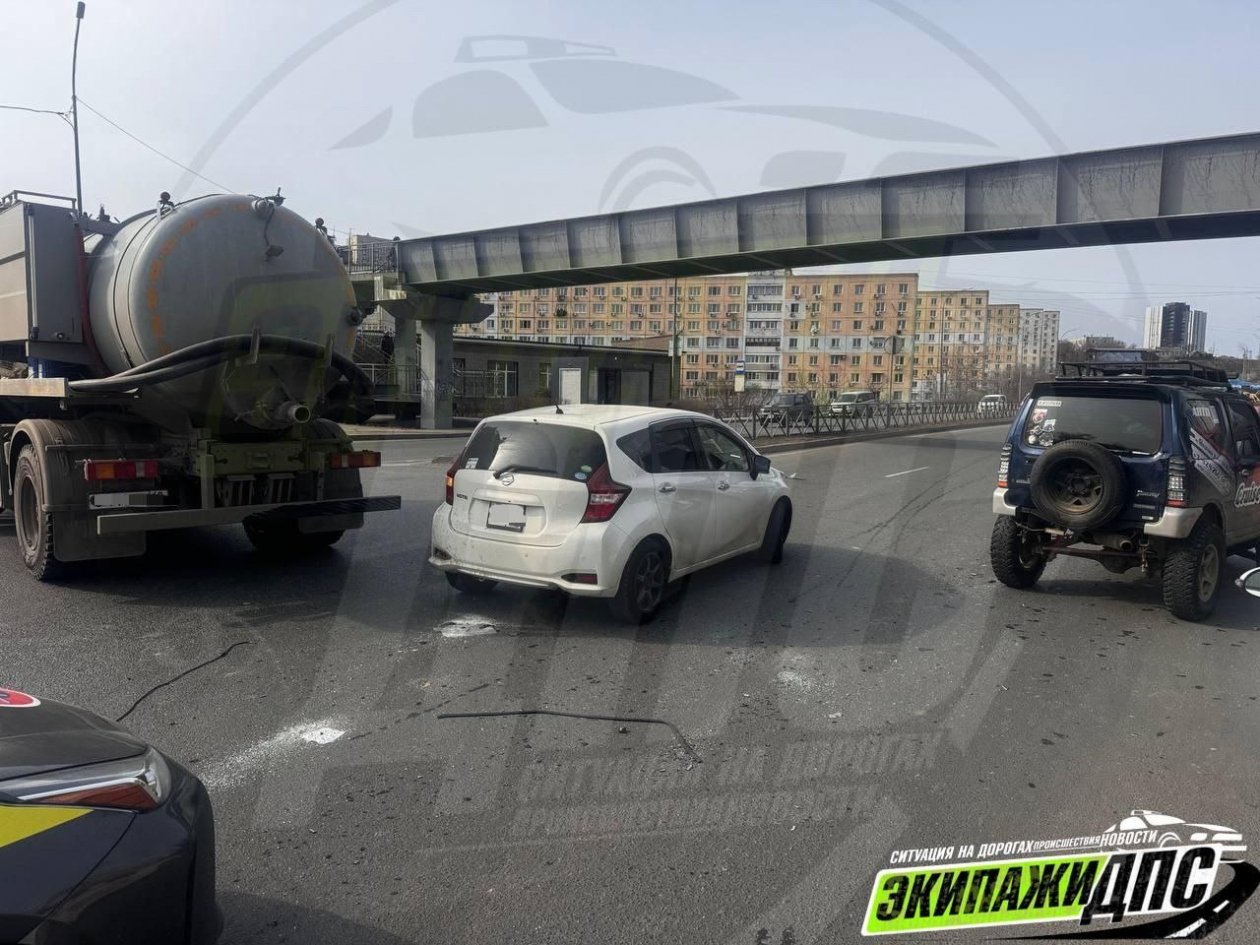 Фото от очевидцев Тг-канал dpsvl