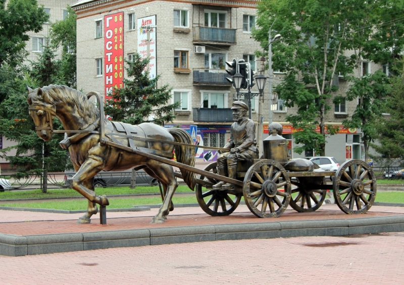 Памятник первым переселенцам. Автор: Владислав Цап, Фото с места события собственное