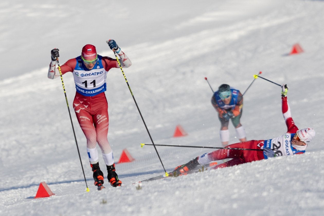 Чемпионат России по лыжным гонкам в Южно-Сахалинске пресс-служба министерства спорта Сахалинской области