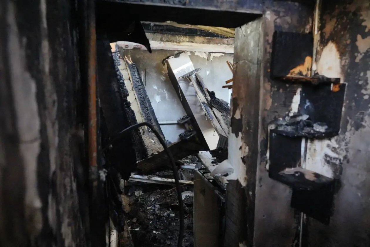 Появились фото жутких разрушений после массированной атаки БПЛА в Новороссийске t.me/kravchenko_glava_nvrsk