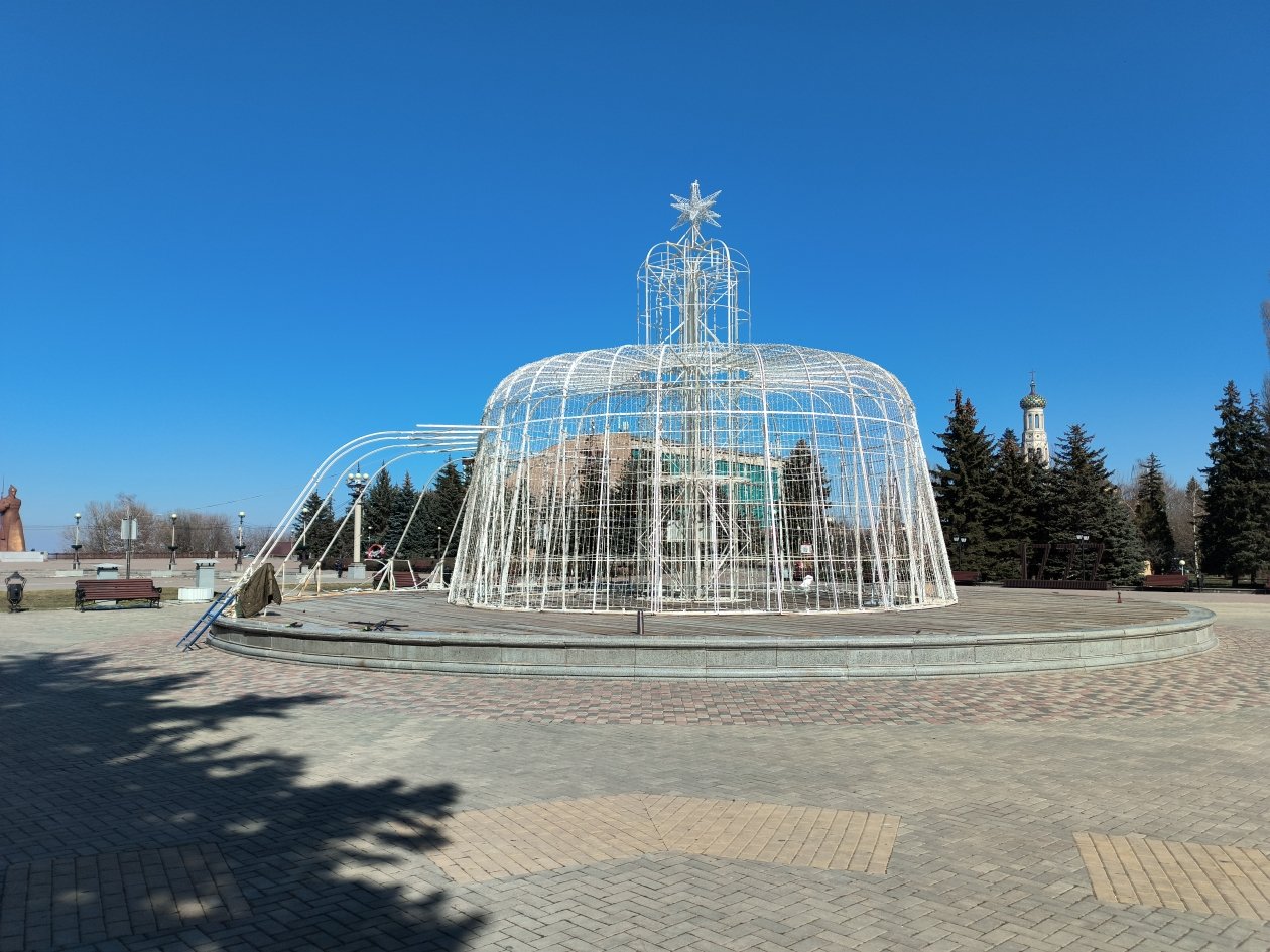 Световые фонтаны демонтируют в Ставрополе Пресс-служба мэрии Ставрополя