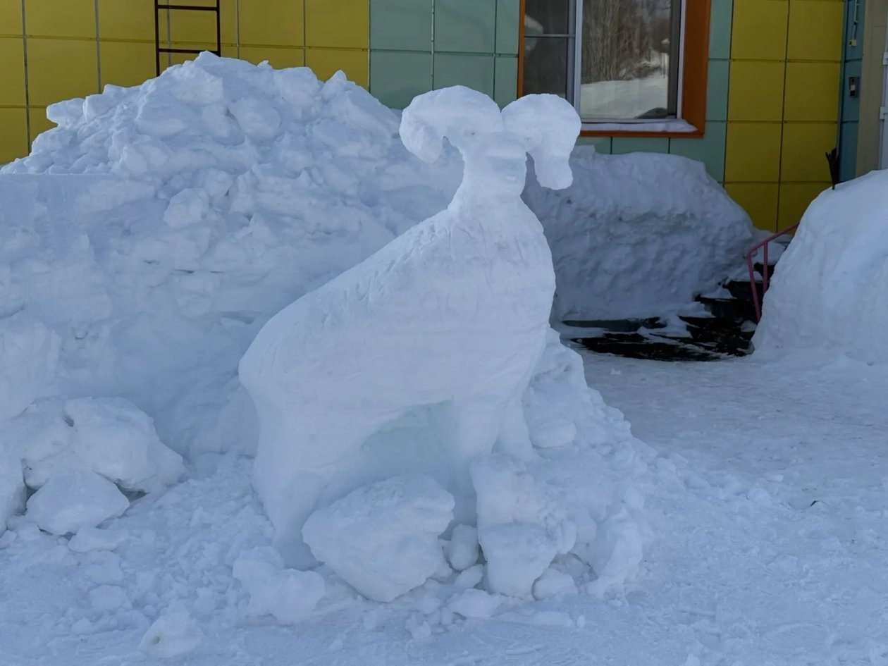 Снежный баран Детский сад № 18