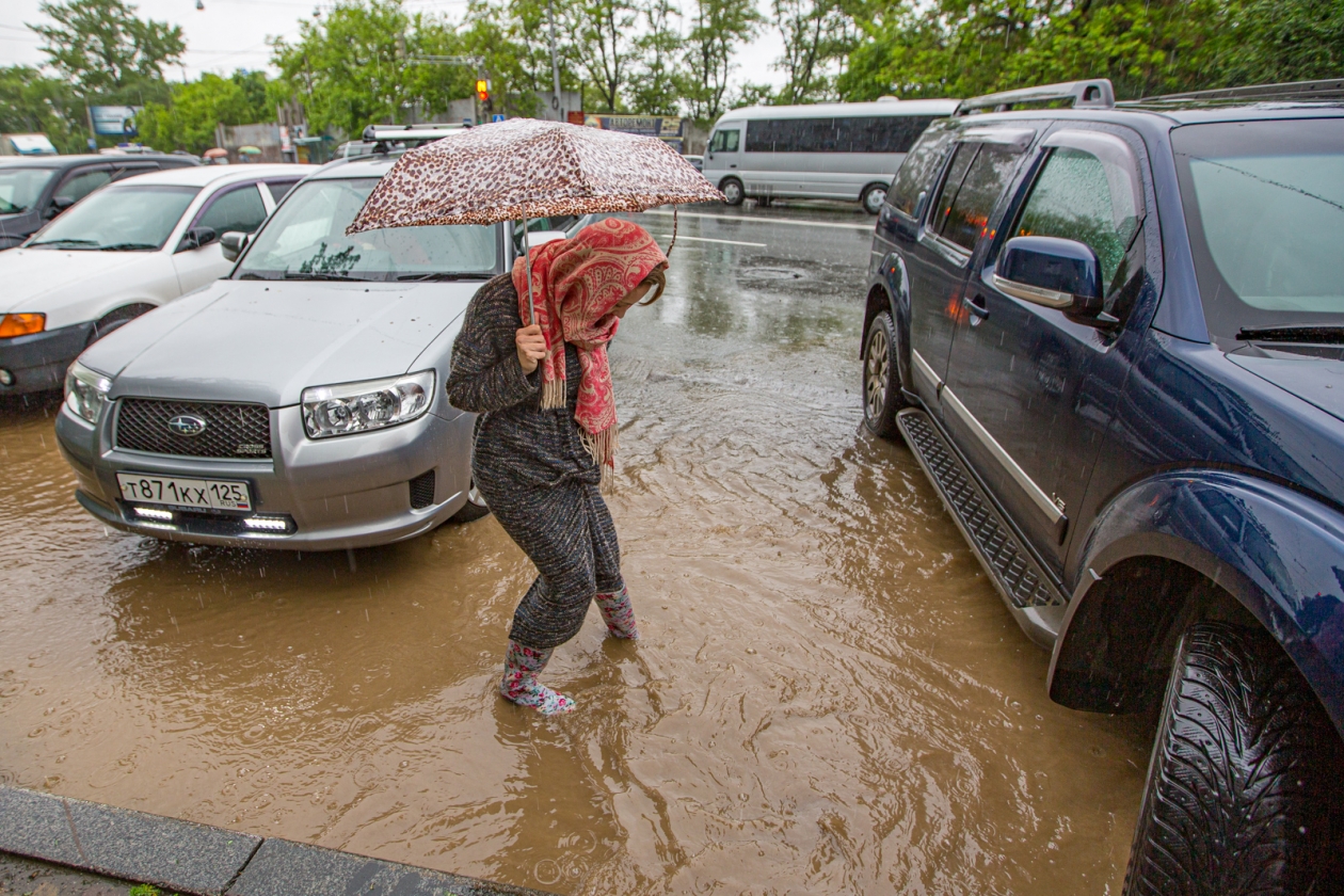 Затопленная улица Мария Смитюк, ИА PrimaMedia
