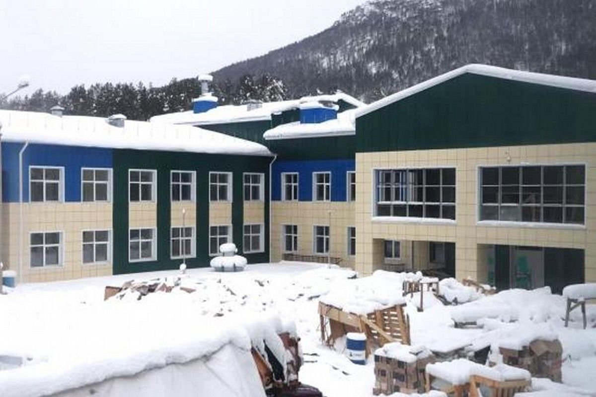 В Бодайбинском районе достраивают школу по народной программе &quotЕдиной России&quot Пресс-служба ИРО ЕР