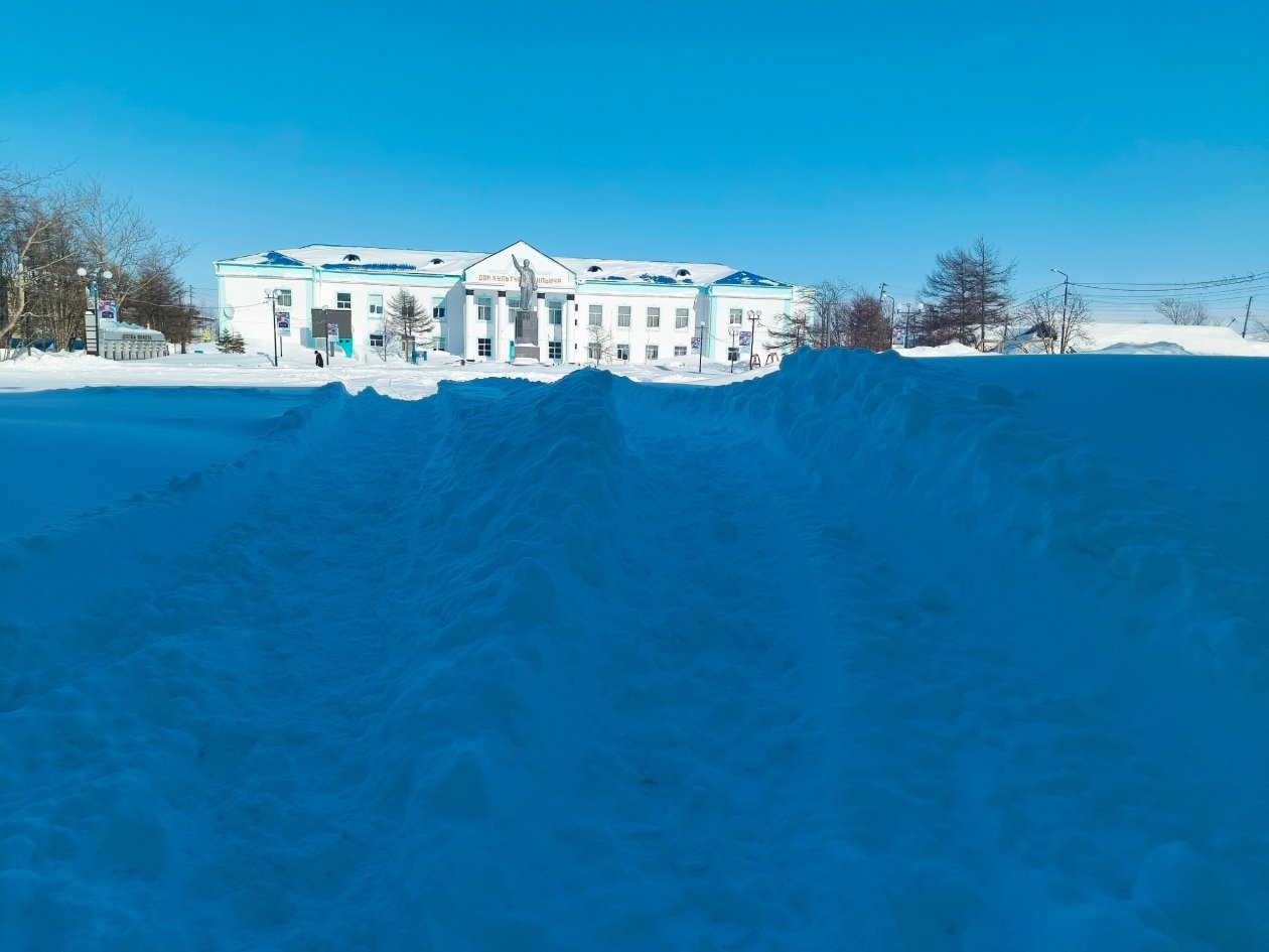 Несколько дней в муниципалитете хозяйничает очередной циклон ТГ администрации Охотского округа