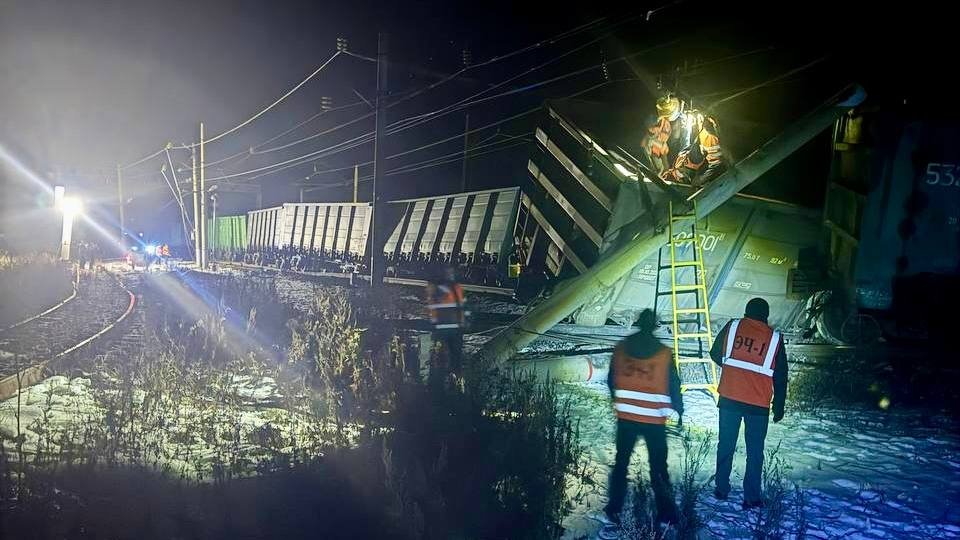 Стала известна причина схода с рельсов грузового поезда в Тайшетском районе Восточно-Сибирская транспортная прокуратура
