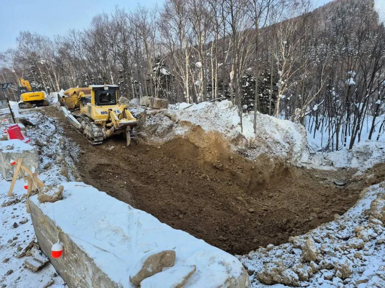 Ремонт трассы &quotТымовское – Александровск-Сахалинский&quot пресс-служба министерства транспорта и дорожного хозяйства Сахалинской области