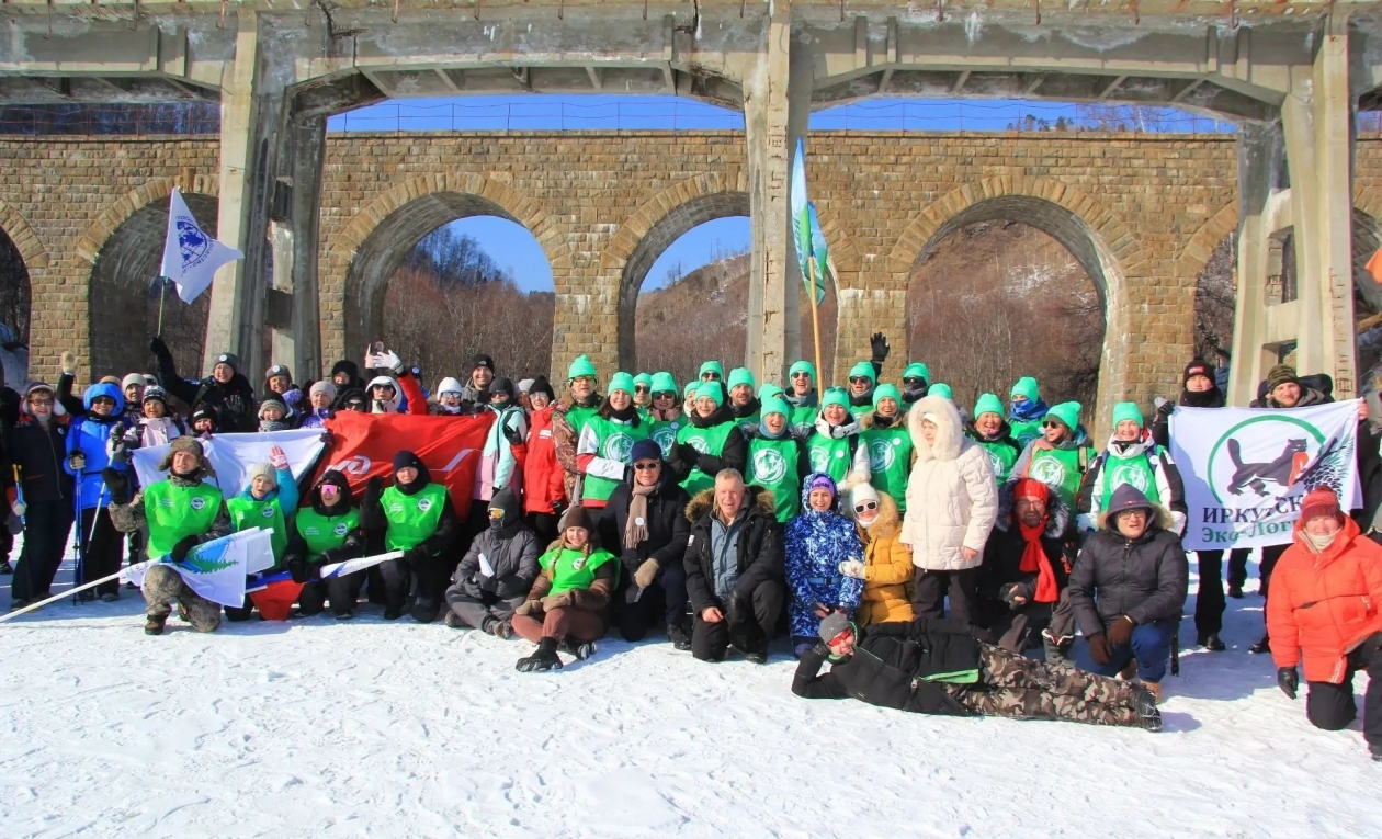 Более 280 человек прошли XI ледовый переход &quotВстреча с Байкалом-2026&quot  Пресс-служба администрации Иркутска