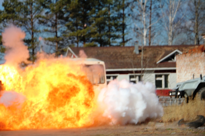 КШУ в Бире, Фото с места события из других источников