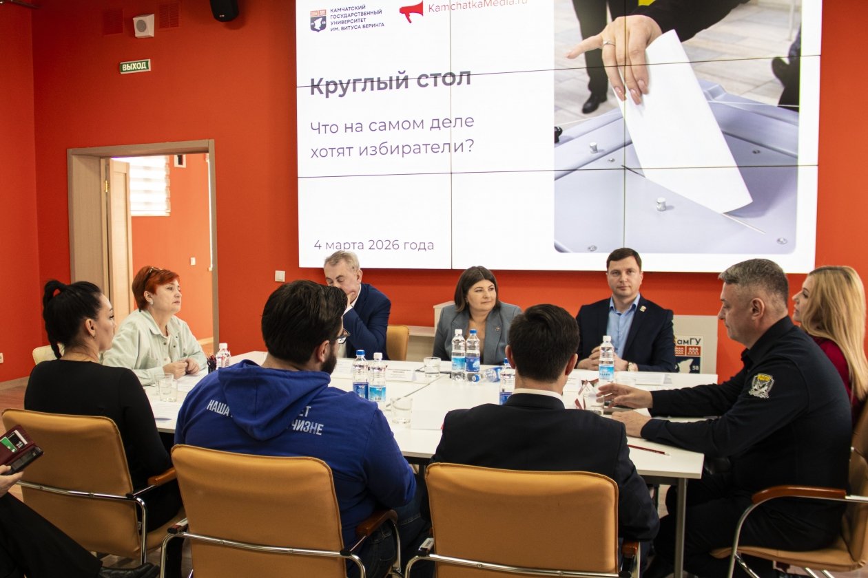 Круглый стол &quotЧто на самом деле хотят избиратели&quot ИА KamchatkaMedia