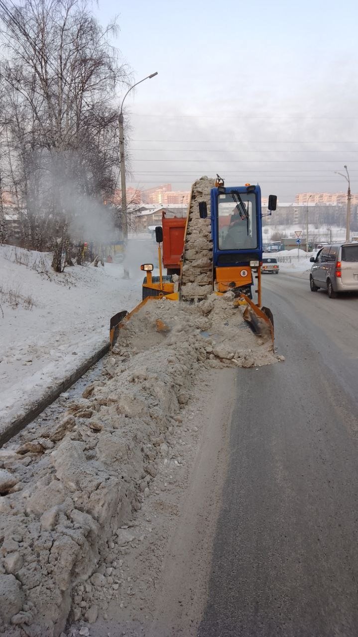 770 тонн снега вывезли с улиц Иркутска за минувшие сутки Пресс-служба администрации города
