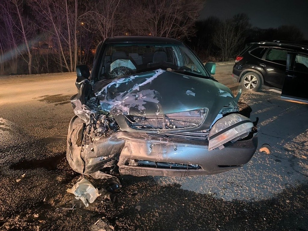 Место аварии предоставлено Госавтоинспекцией Уссурийска