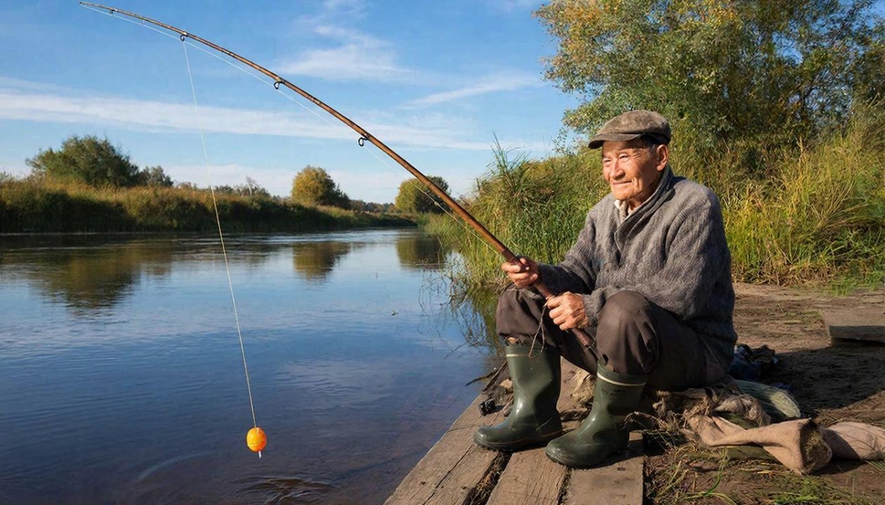 Рыба встает в очередь: насадка-выручалочка для любой рыбалки. Вот как сделать и как насаживать ИИ Kandinsky (18+)