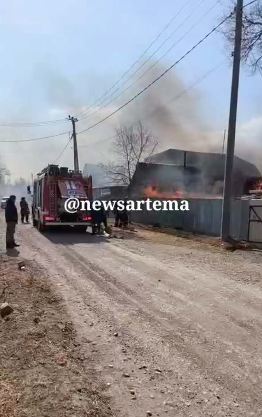 Скриншот из видео Видео очевидцев из telegram - канала newsartema