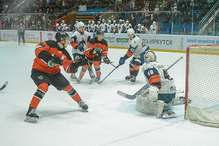 Ангарский &quotЕрмак&quot победил &quotСамару&quot в домашнем матче Пресс-служба МХК &quotЕрмак&quot