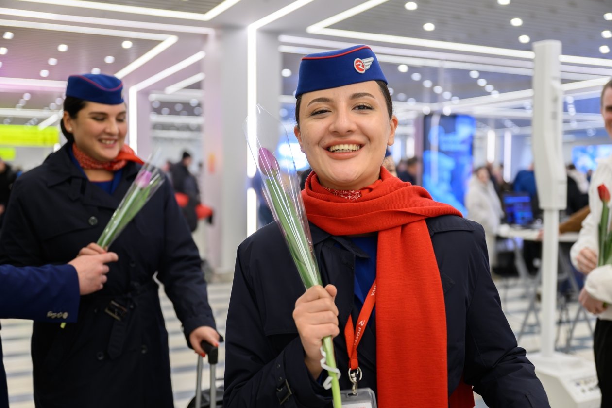Акция &quotВам, Любимые&quot пресс-служба АО &quotАэровокзал Южно-Сахалинск&quot