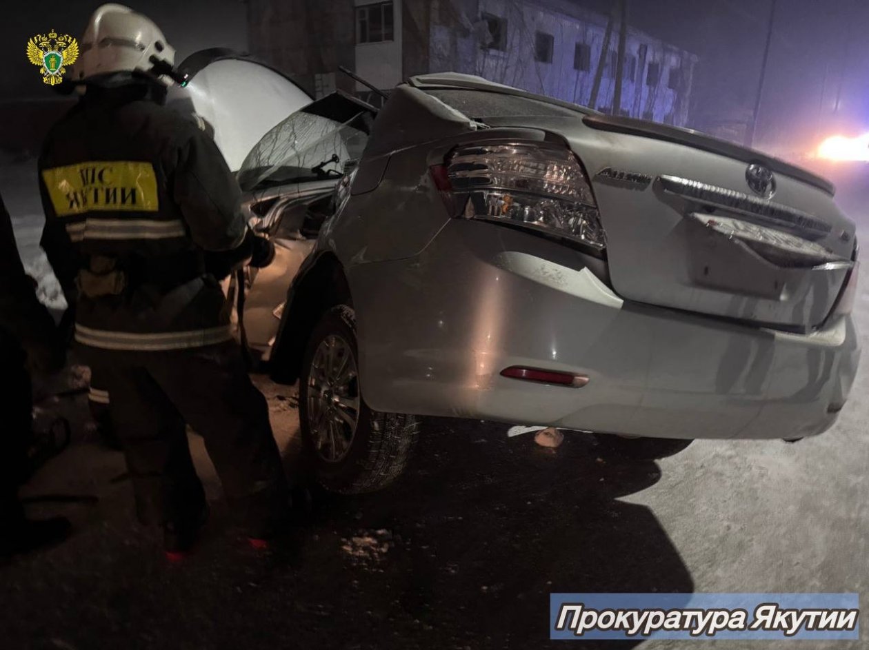 Смертельное ДТП в Борогонцах Пресс-служба прокуратуры Якутии