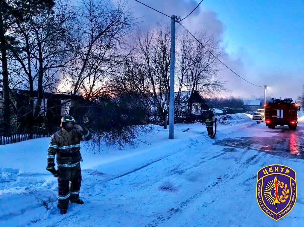 На месте пожара в селе Куропатино найдено тело мужчины 1964 года рождения Амурский центр ГЗ и ПБ