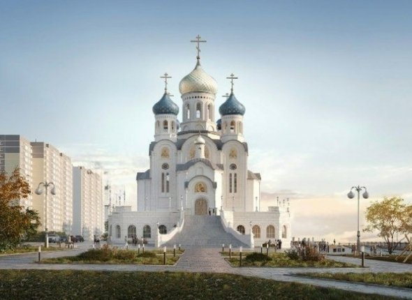  Эскиз храма предоставлен Екатеринодарской епархией