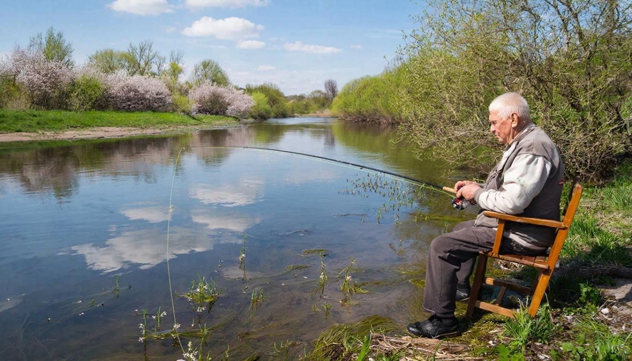 Окунь выстроится в очередь: бросаю в воду &quotшипучку&quot, и клев начинается через 3 минуты ИИ Kandinsky (18+)