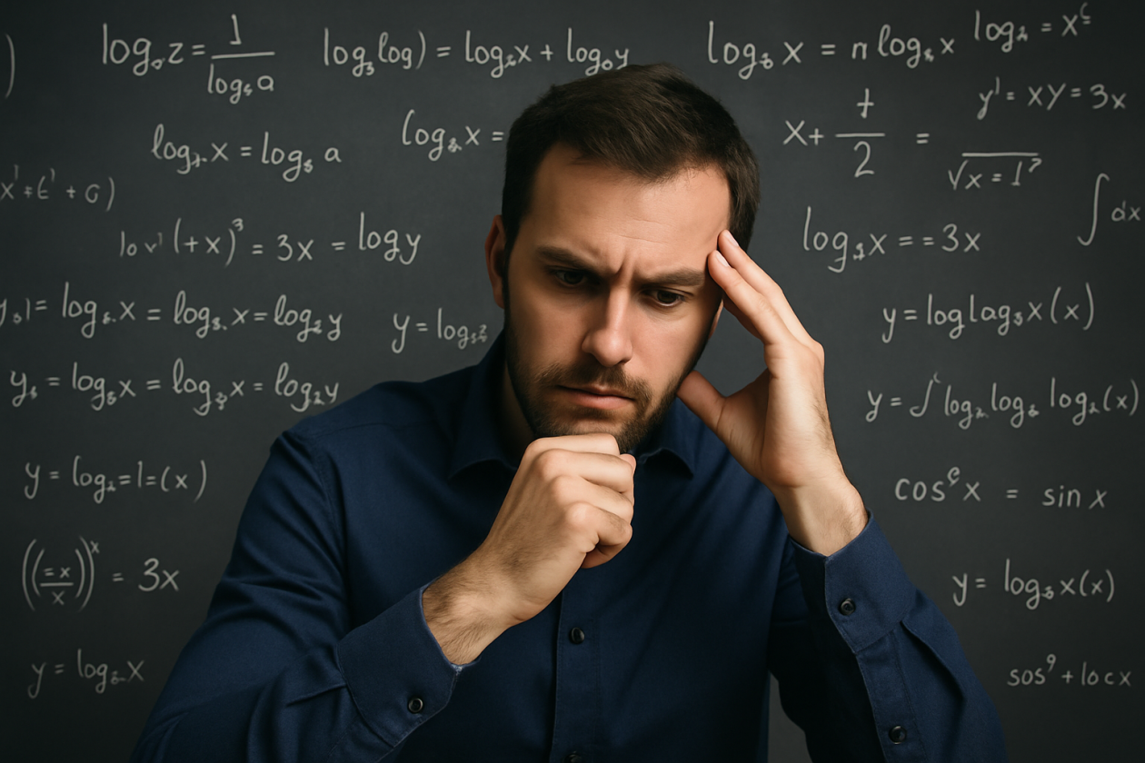 Мужчина думает над задачей сгенерировано ИИ Qwenlm.ai (18+)