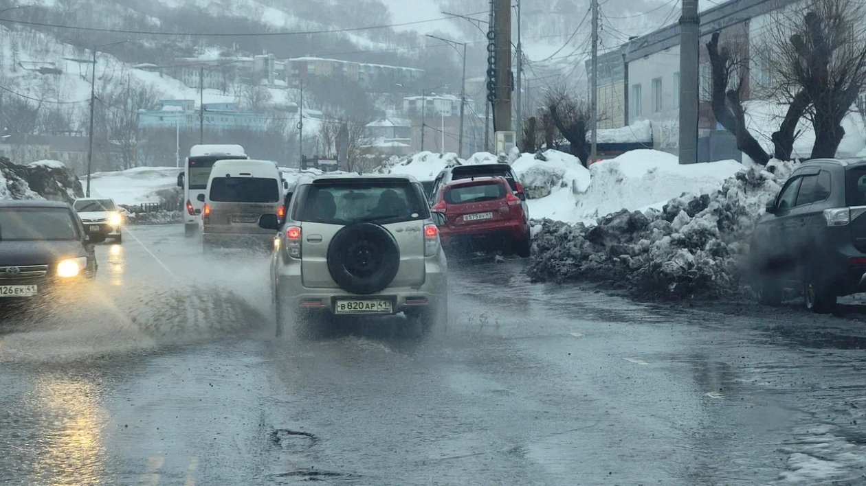 Затопление на Озерновской косе в Петропавловске-Камчатском Ирина Васильева, ИА KamchatkaMedia