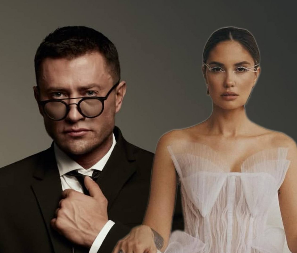 Павел Прилучный и Агата Муцениеце коллаж сгенерирован PrimaDonna.media на основе соцсетей знаменитостей