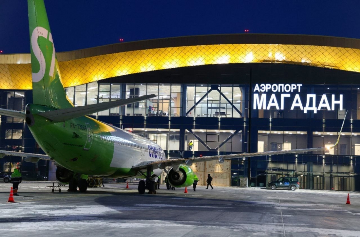 В новом терминале аэропорта Магадан ведутся работы по улучшению качества сотовой связи Юлия Егорова