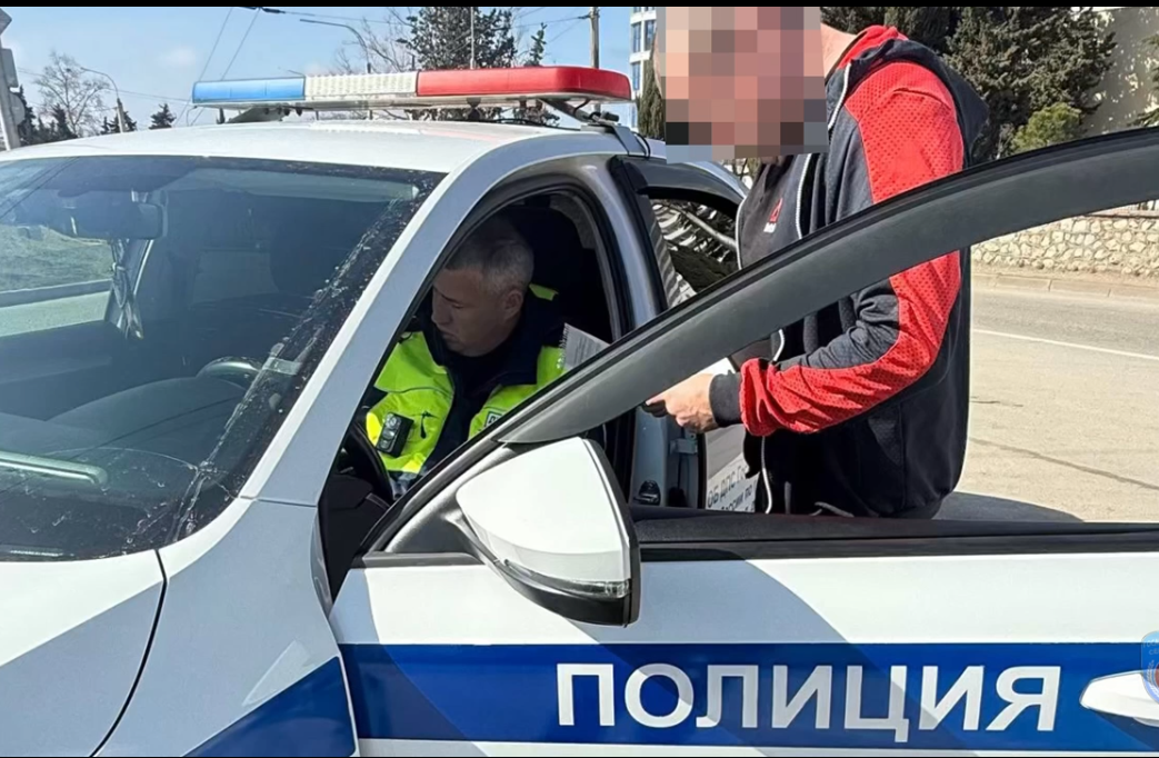 Кадр из видео Полиция Севастополя