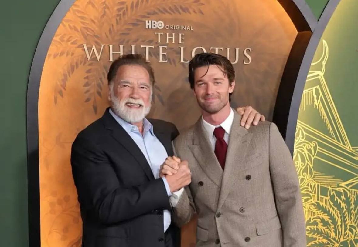 Арнольд Шварценеггер с сыном соцсети Арнольда Шварценеггера