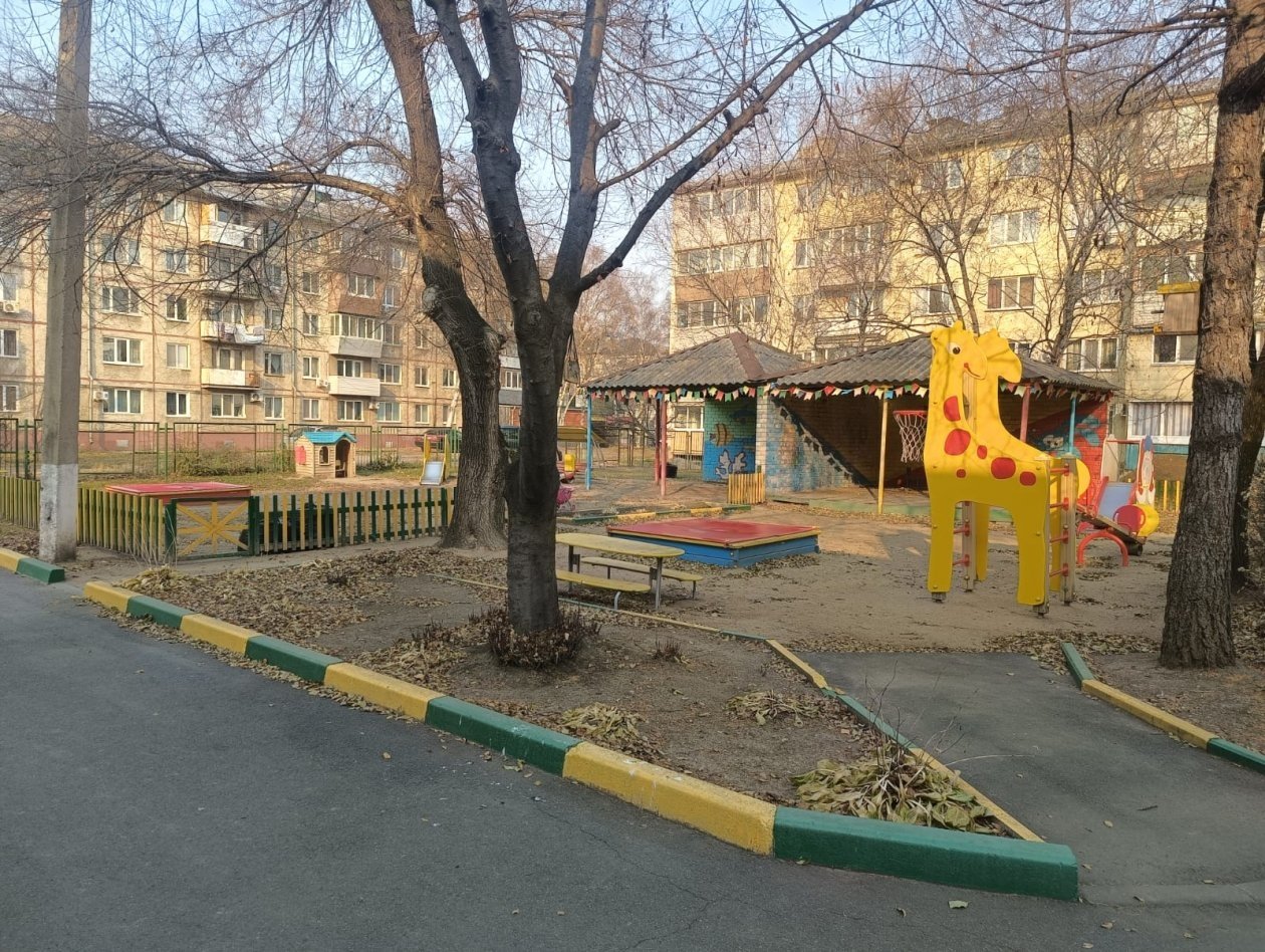 Площадка в детском саду №39 сейчас Портал инициативного бюджетирования Приморья (12+)