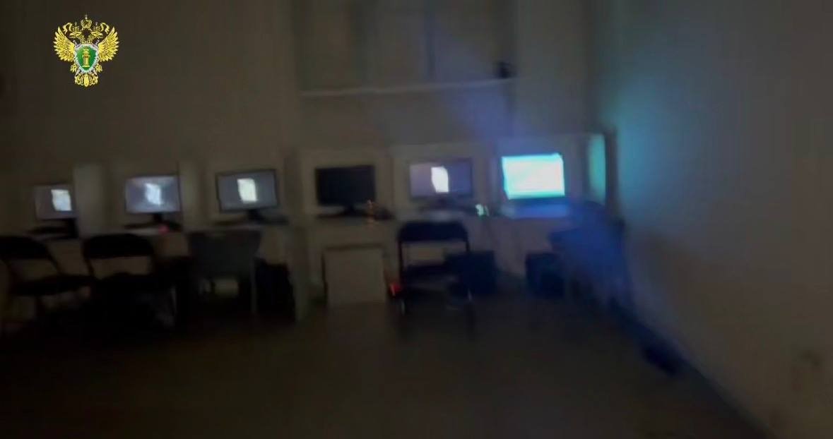 Кадр с места преступления (скриншот видео) Tg-канал (18+) прокуратуры Приморского края